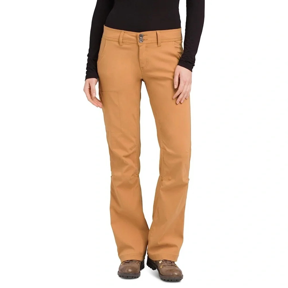 Prana Halle Straight Earthbound pant women’s 14 Short Hiking pants NWT